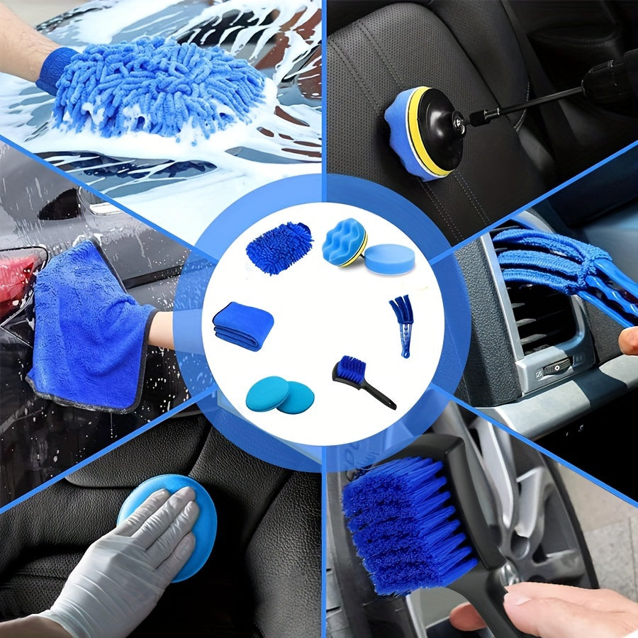 Multifunctional Car Wash Brush Set – Complete and Practical