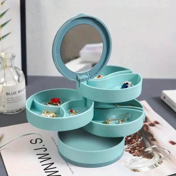 Rotating Jewellery Storage Box (4 Layers)
