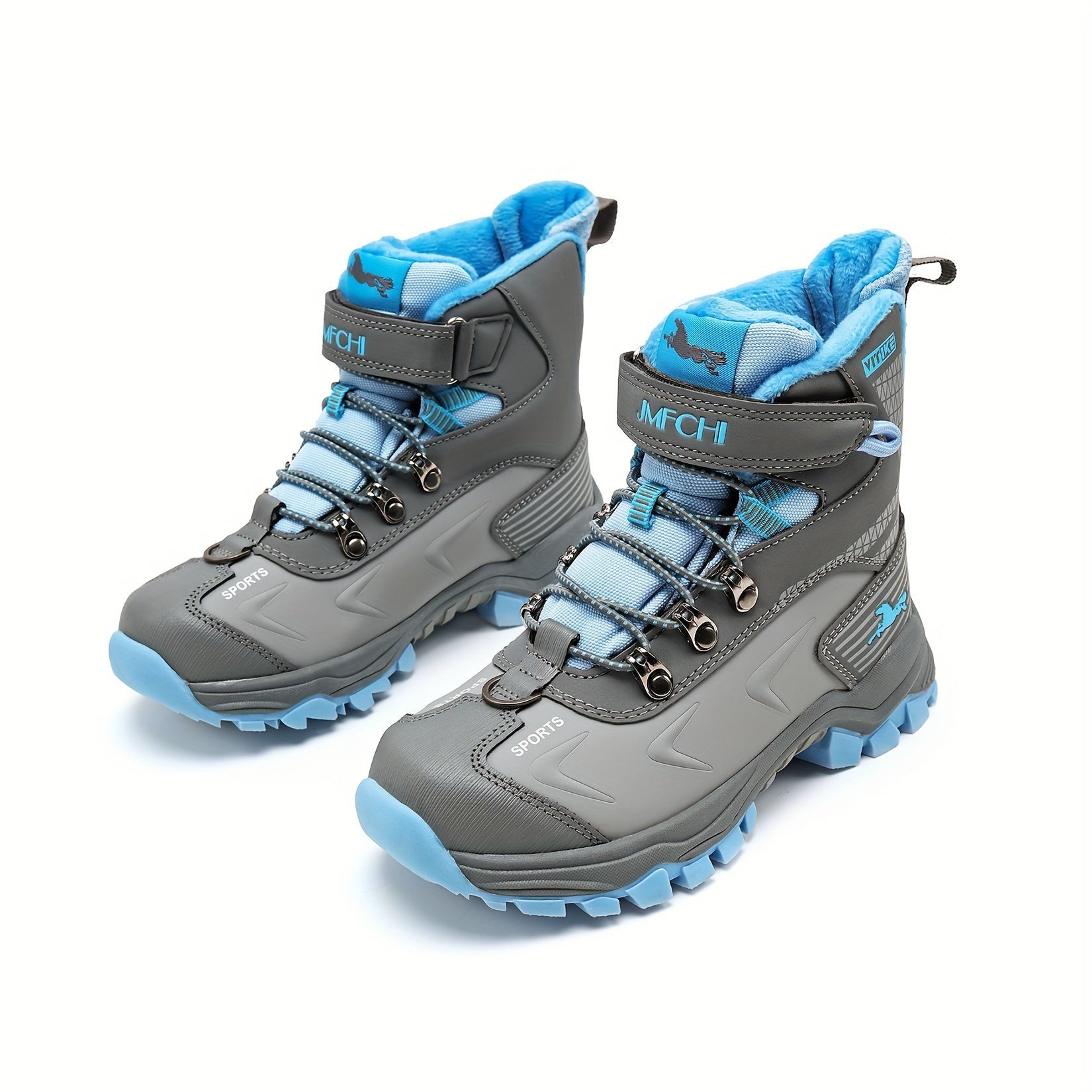 Ladies High-Top Snow Boots – Non-Slip Walking Shoes with Warm Lining