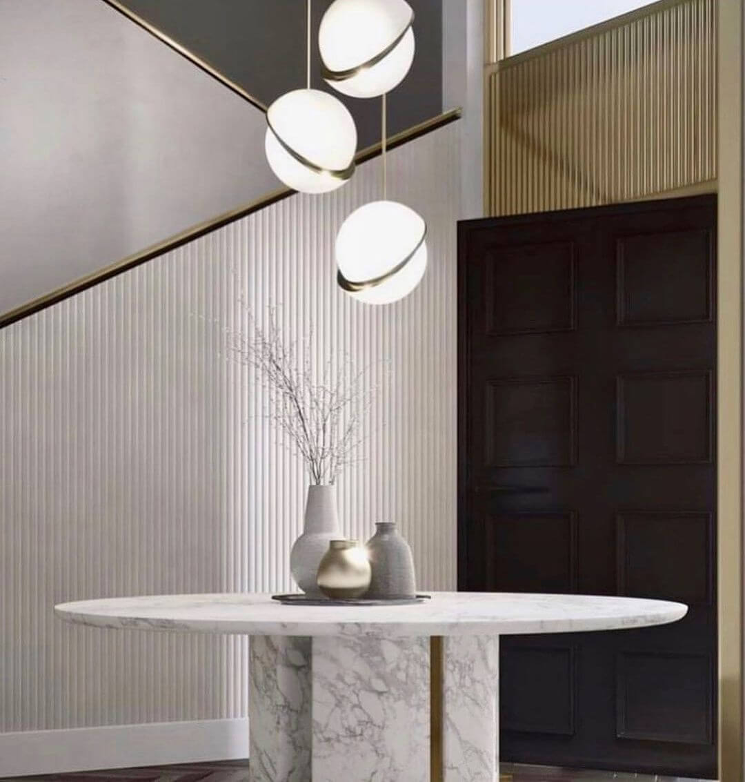 Half Moon Pendant Light - LED Pendant Light