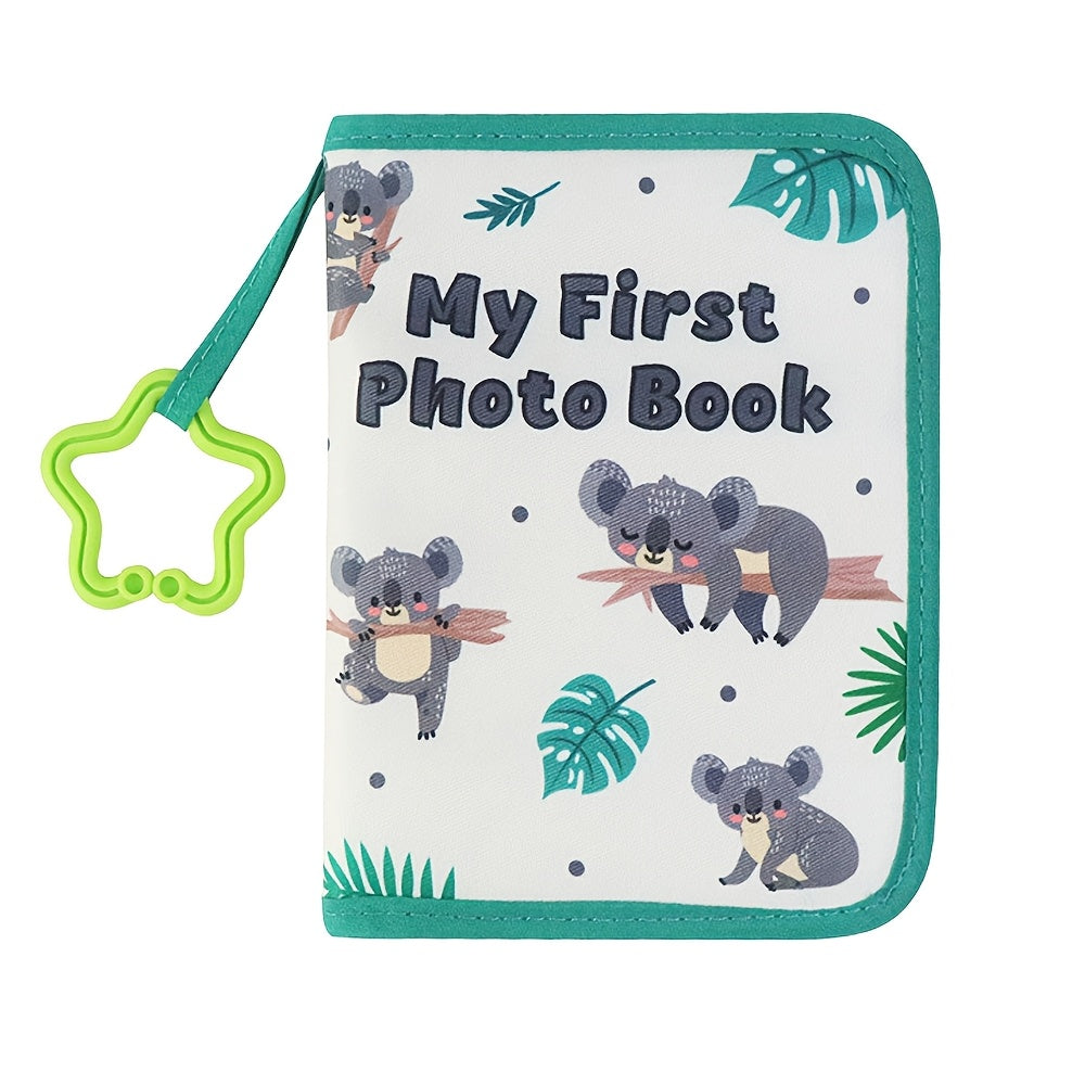 Giraffe Themed Photo Album – Sustainable Memory Book for Baby's First Photos
