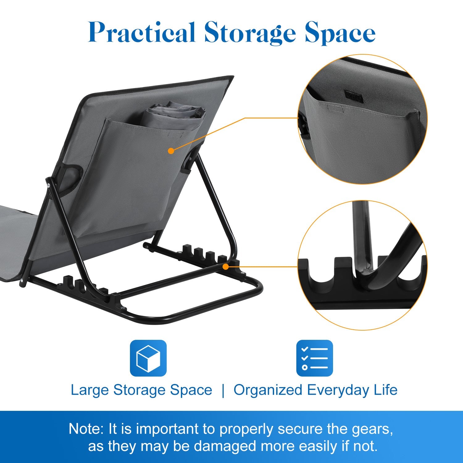 RelaxMate Portable Beach Lounger – Comfort and Convenience on the Go