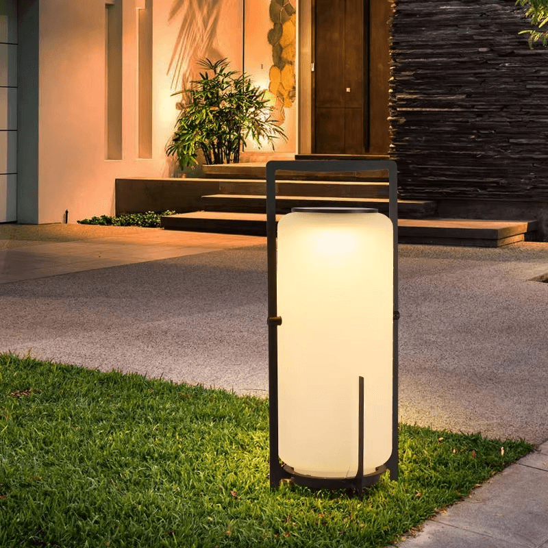 Solar-Powered Outdoor Lamp - LED Lighting