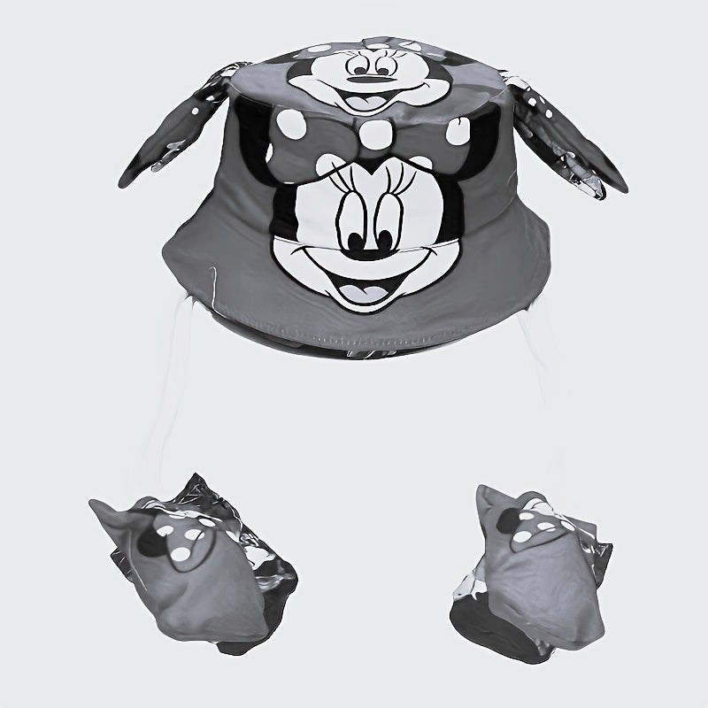 Moving Ears Fisherman Hat for Children – Cute Cartoon Stitch Design