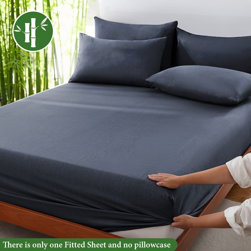 Summer Cool Bamboo Fibre Fitted Sheet – Luxury Breathable Comfort