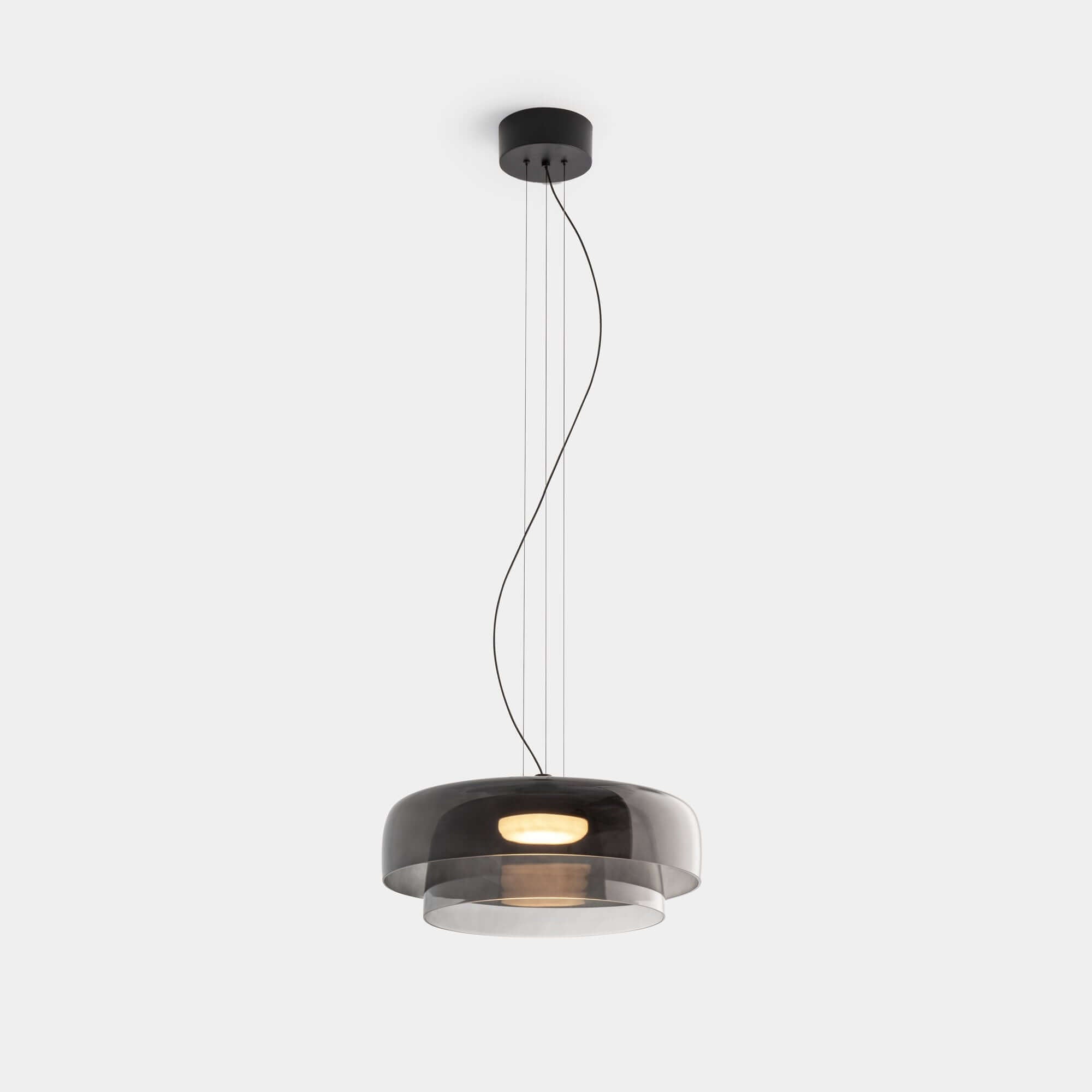 Norwegian Glass Pendant Lamp - Unique Design