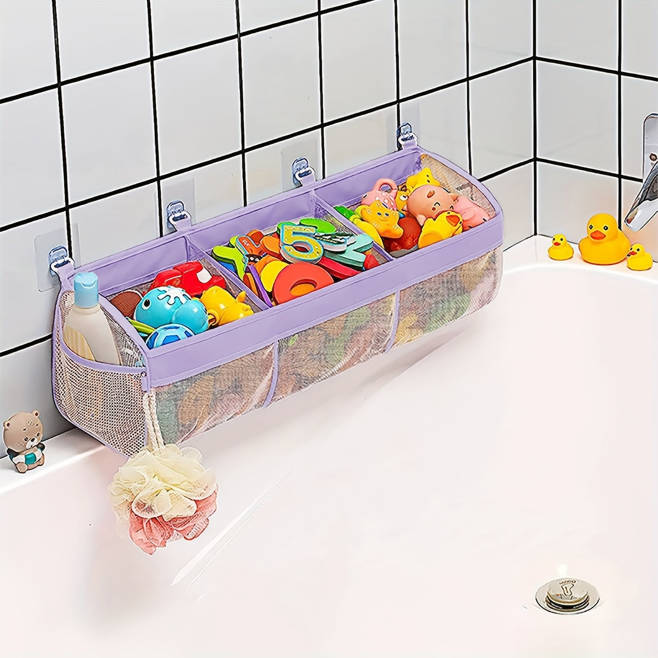 Mesh Bath Toy Organiser - Perfect for Organisation