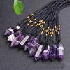 Natural Crystal Amethyst Healing Necklace – Lyra