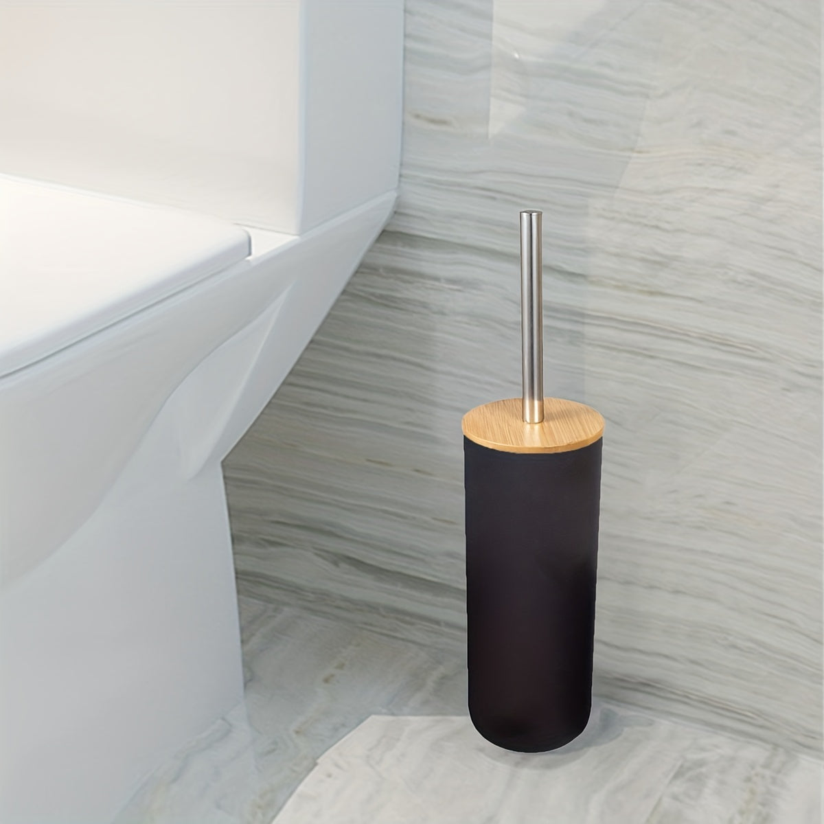Minimalist Toilet Brush Set – Durable and Handy for Bathroom Use