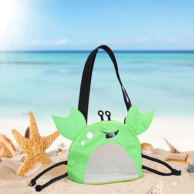 Dear Crab Shoulder Bag – Playful, Lightweight Beach Bag for Children with Adjustable Shoulder Strap
