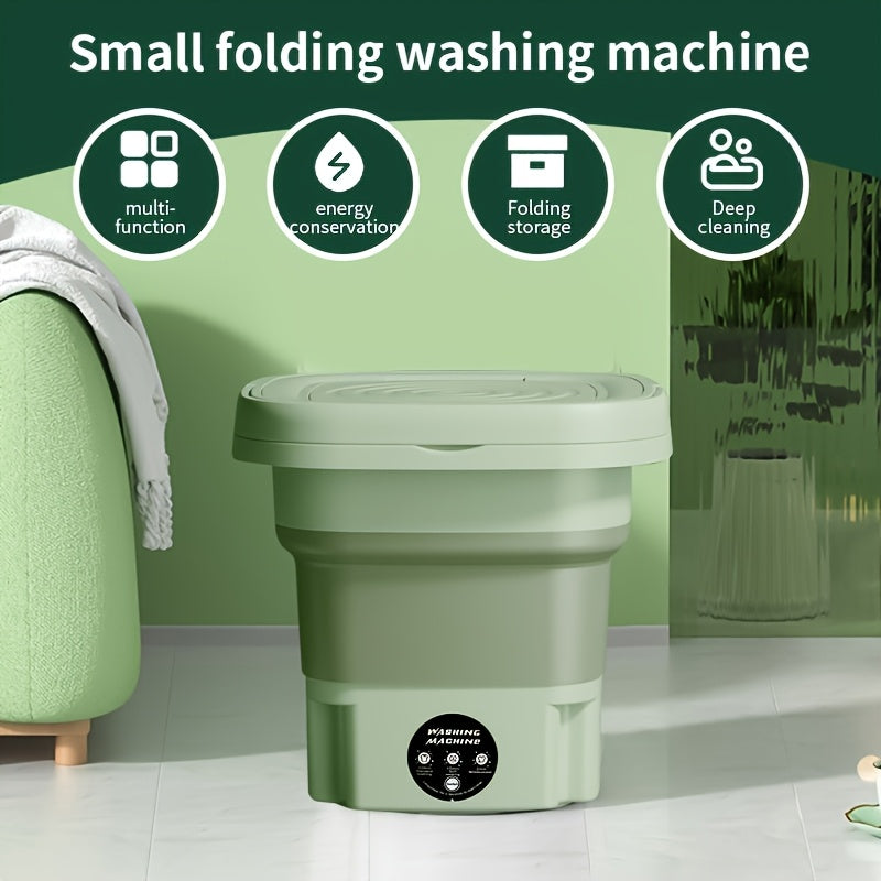 FlexiWash Foldable Washing Machine – Practical and Space-Saving