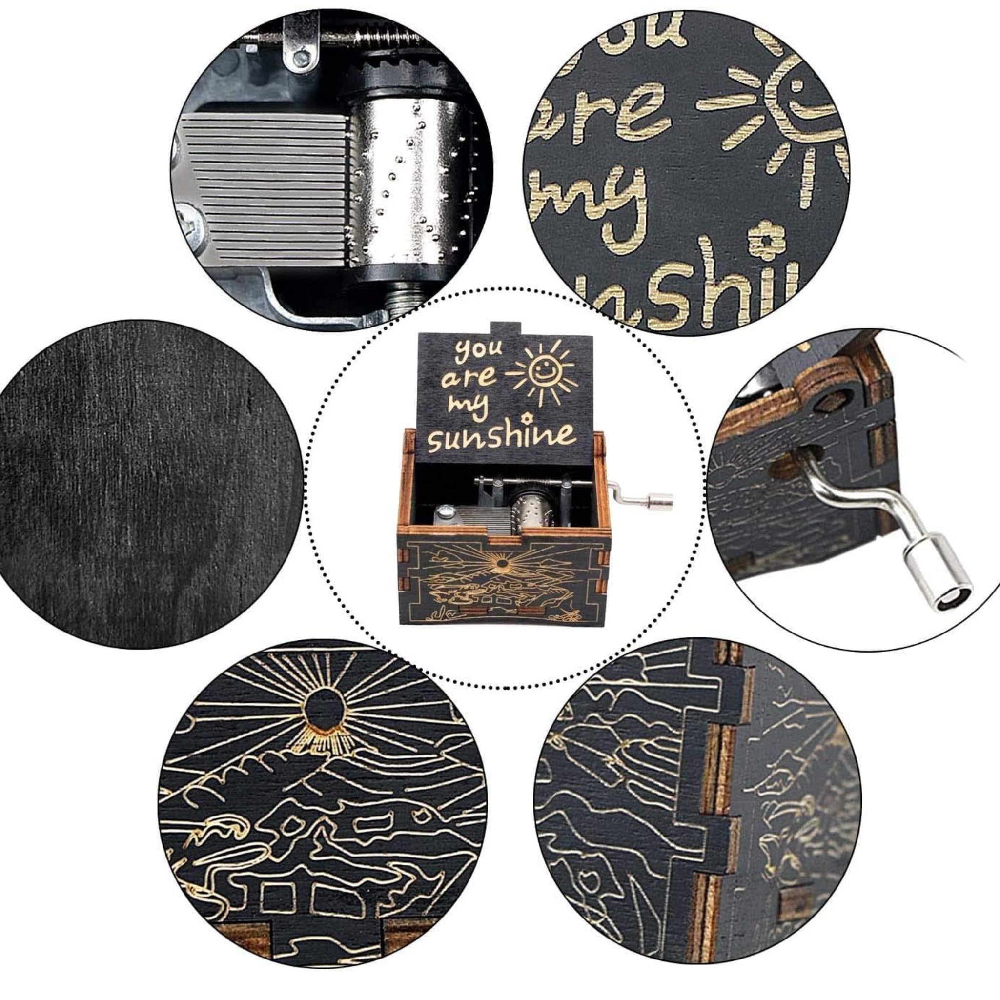 Music Box - "You Are My Sunshine" - Perfect as a Gift