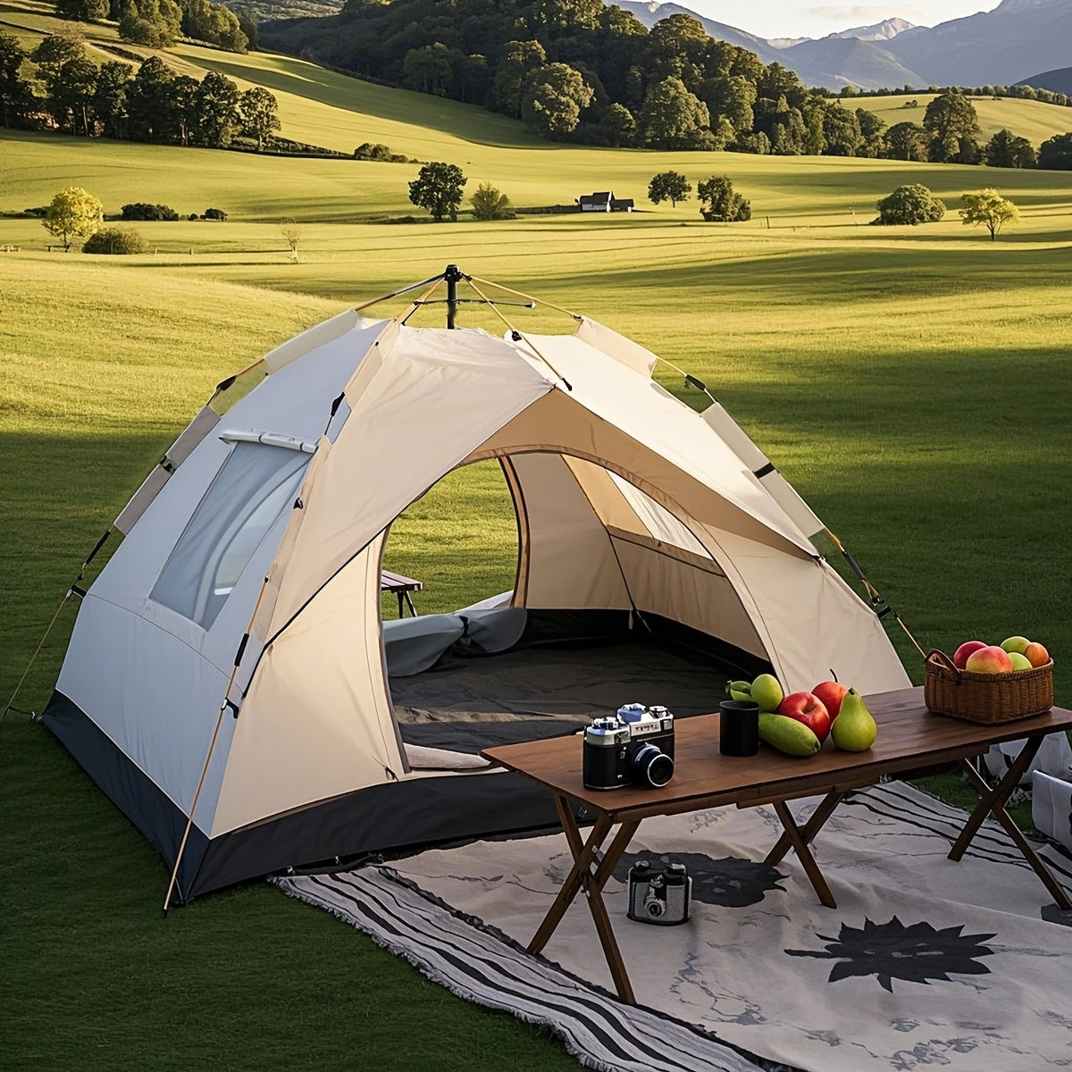 Automatic Pop-Up Camping Tent – Comfortable and Durable for Outdoor Adventures