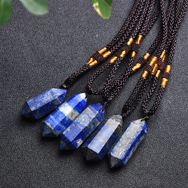 Natural Crystal Amethyst Healing Necklace – Lyra