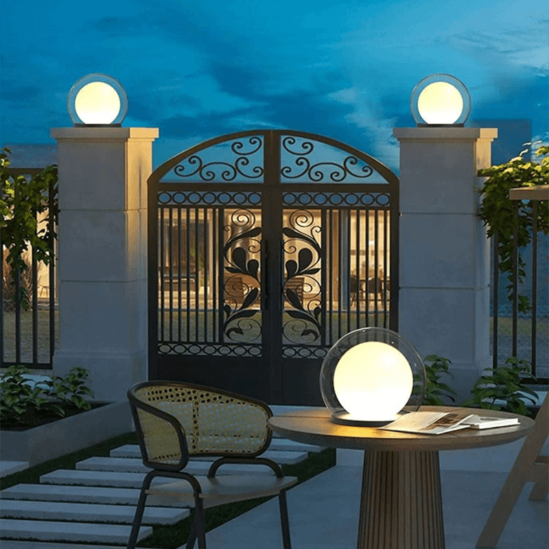 Modern Outdoor Post Lamp - Stylish Garden Lighting