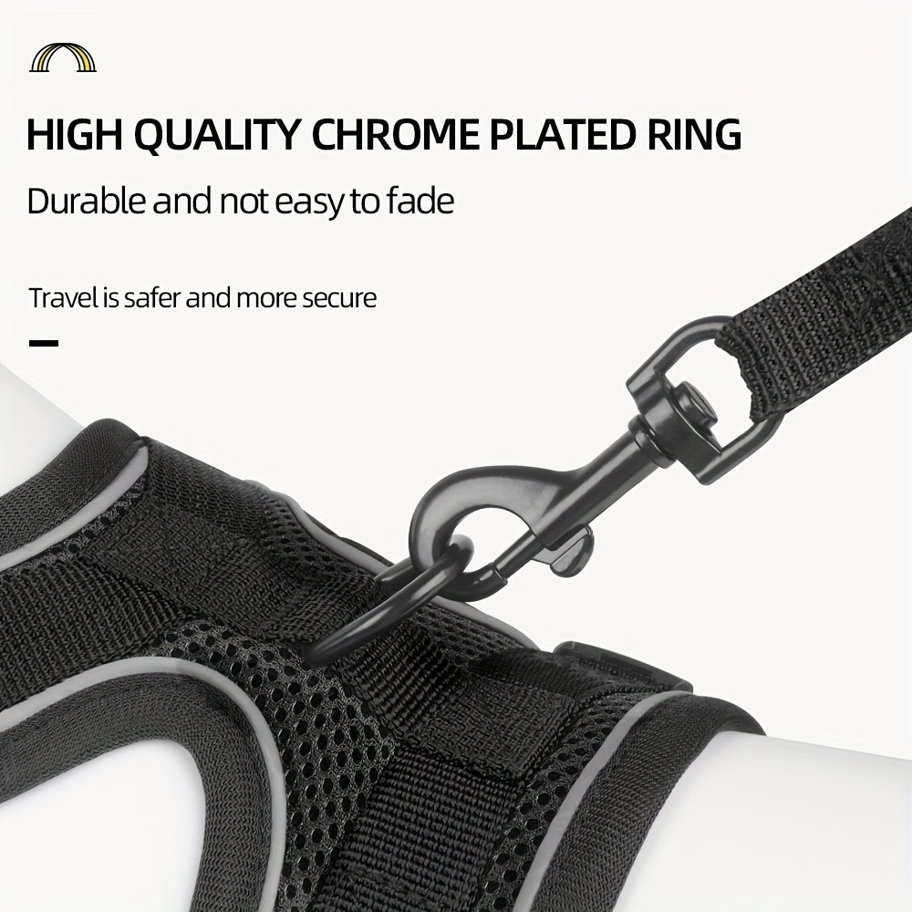 Reflective Cat Harness and Lead Set – Ideal for Walking and Training