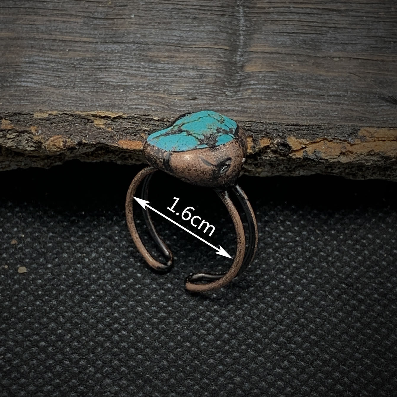 Natural Raw Stone Birth Ring – Selina