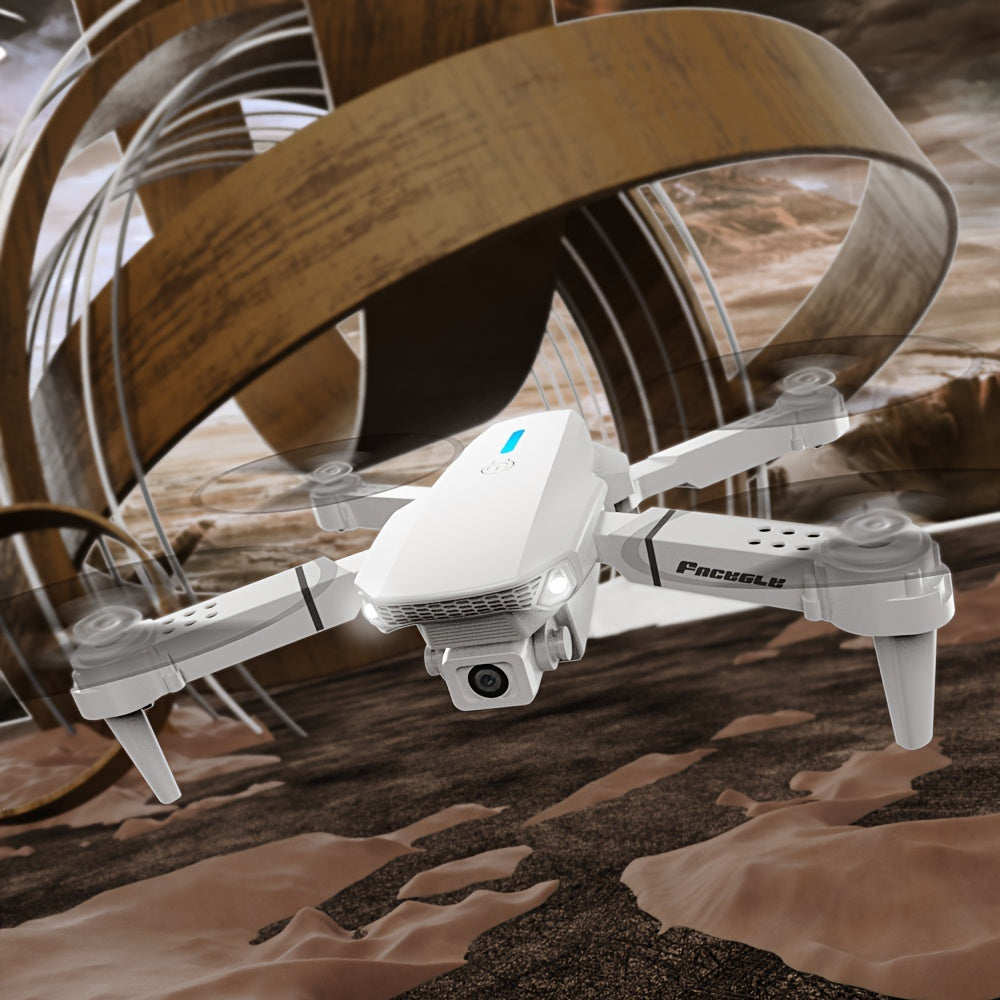 E88 Drone with Dual Camera – Foldable Quadcopter with Altitude Hold