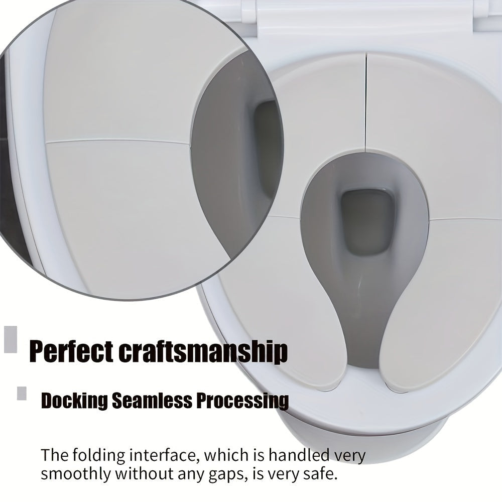 Travel-Friendly Potty Seat for Children – Portable and Non-Slip for Easy Toilet Use