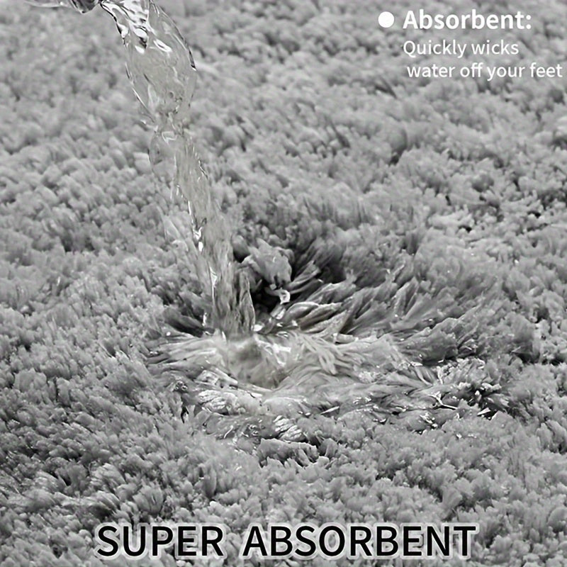 Premium Super Soft Bath Mat - Absorbent, Non-Slip and Comfortable for the Bathroom