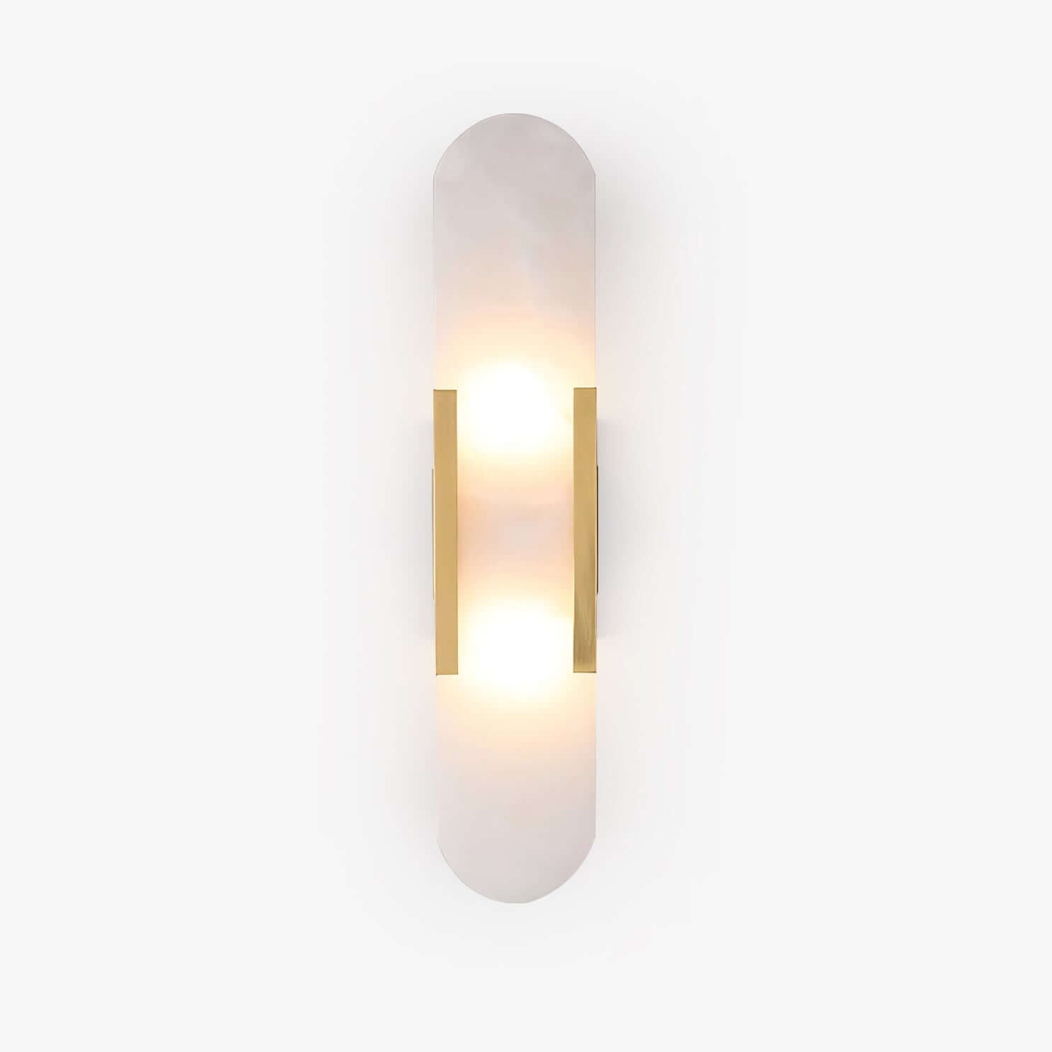 Modern Wall Lamp - Alabaster & Metal