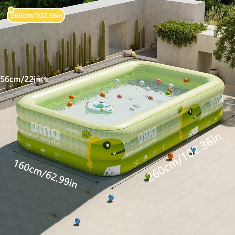 Dino Inflatable Pool – Safe, Playful and Comfortable