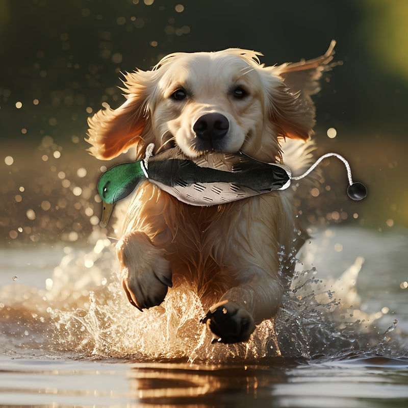 Mallard Retriever – Durable Plastic Duck Bumper Training Toy