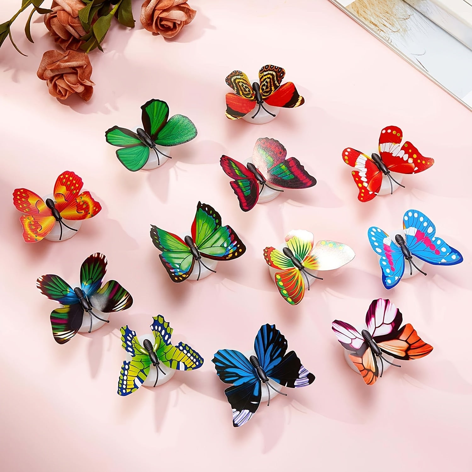 ButterflyGlow LED Lamps - Magical 3D Butterfly Ambient Lighting