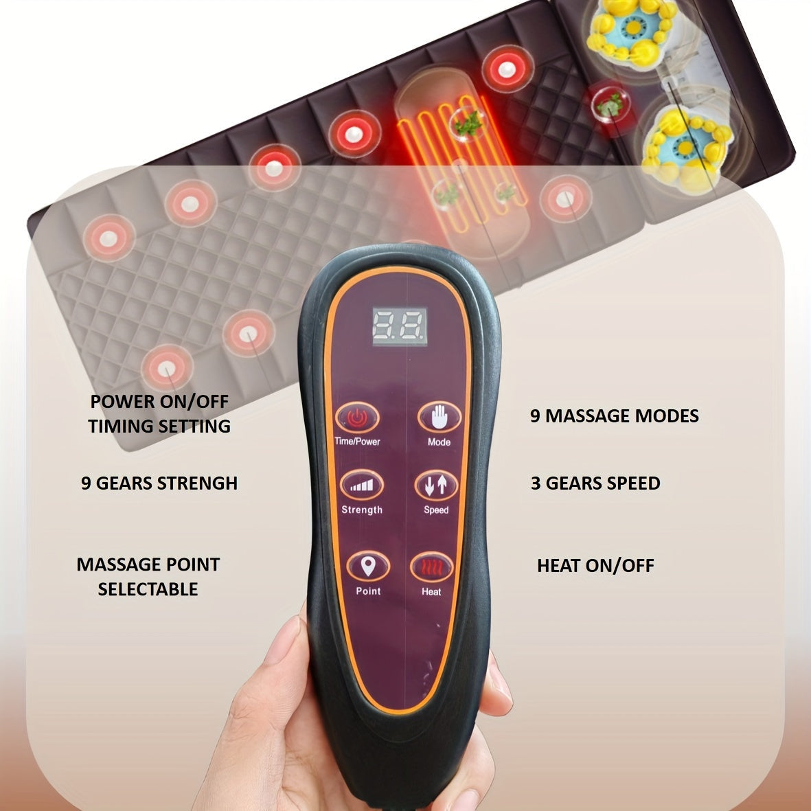 Massage Mattress with Full Body Massage – Comfort and Relaxation in One