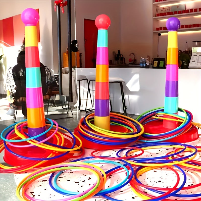 Cheerful Ring Toss Game - For Fun and Competition