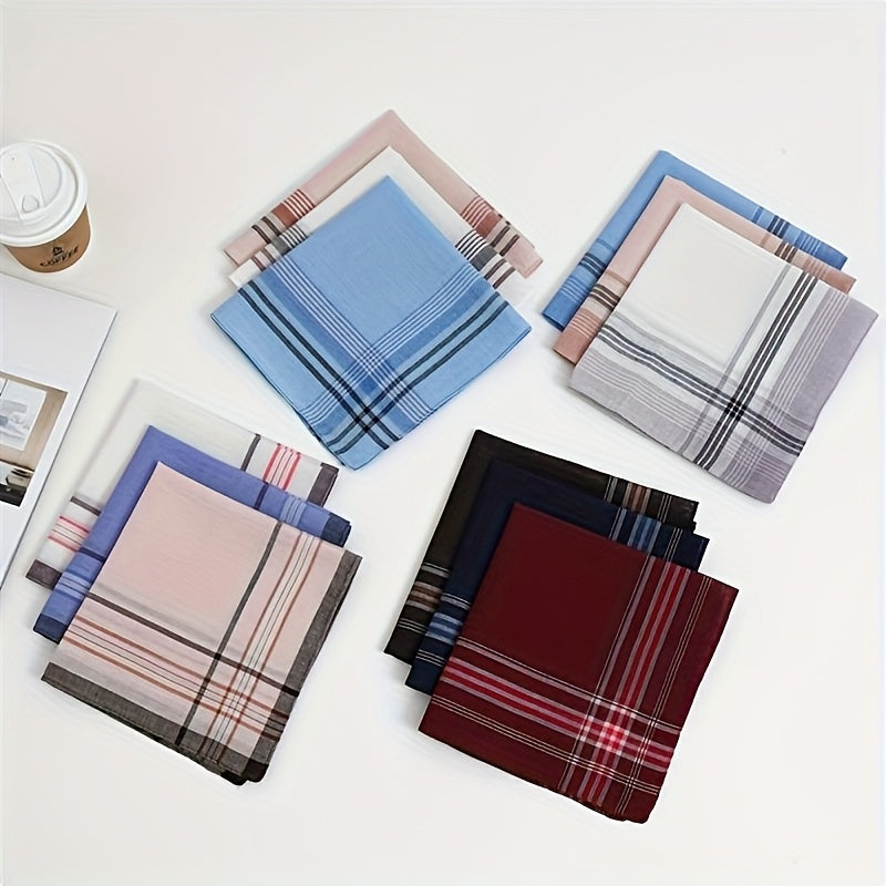 Elegant Cotton Handkerchiefs Set – Lightweight and Comfortable