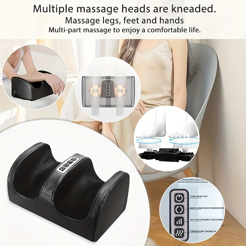 Solar-Powered Foot Massager – Comfortable Massage with Heat and Kneading