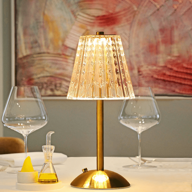 Glimmer Table Lamp - Elegant and Wireless Lighting