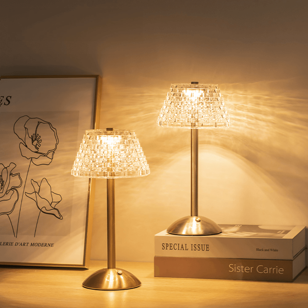 Glimmer Table Lamp - Elegant and Wireless Lighting