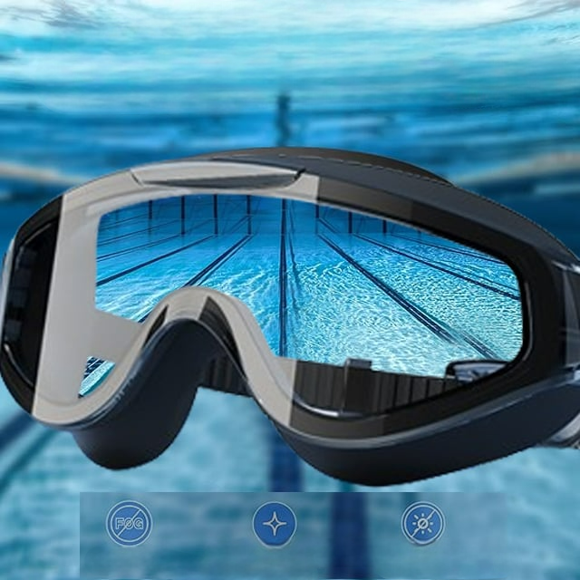 HD Adult Waterproof Anti-Fog Swimming Goggles
