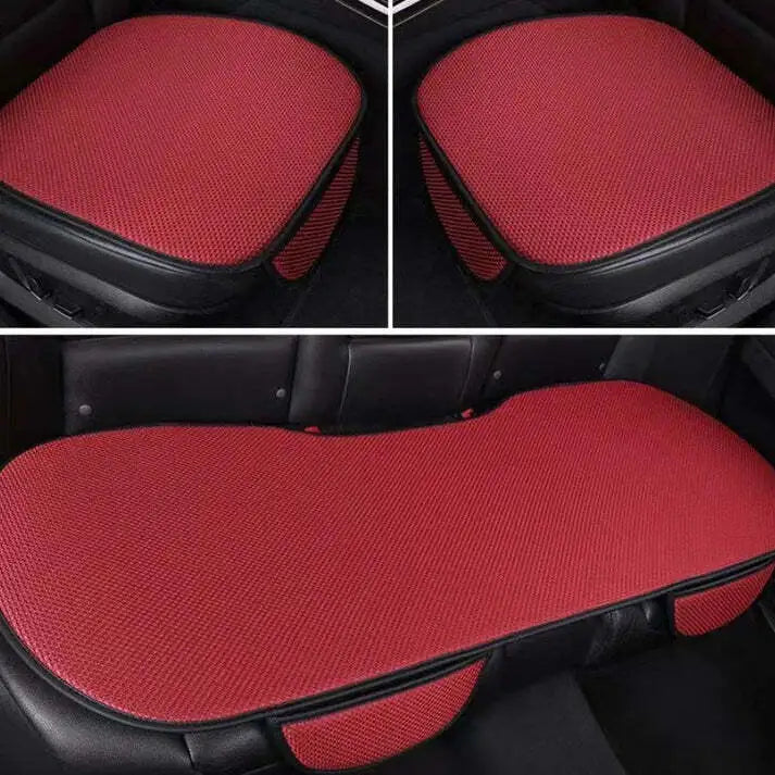 Non-slip Car Cushion Made of Ice Silk, Suitable for Summer Use