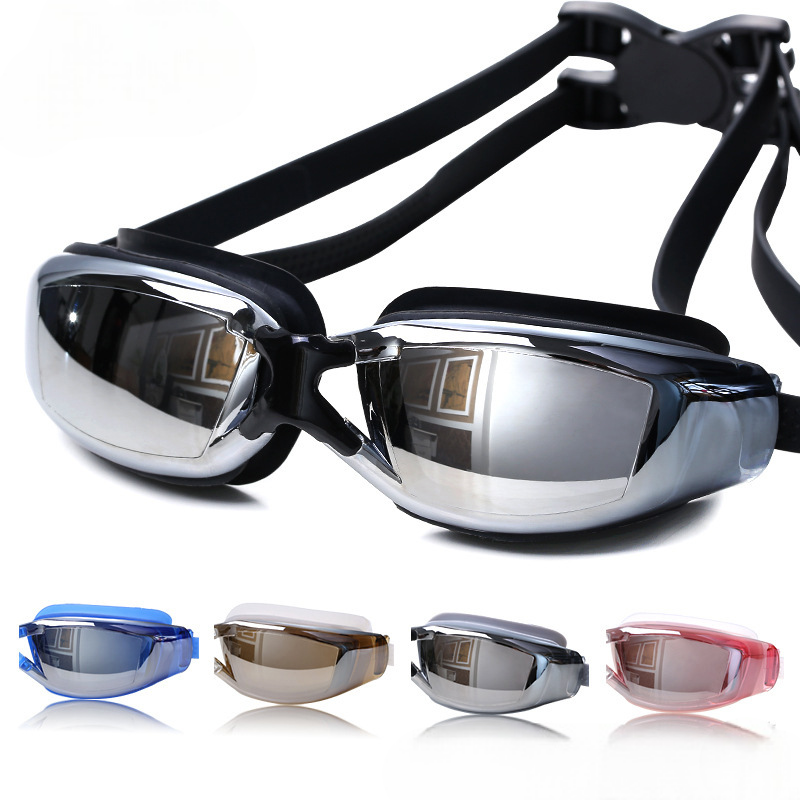 HD Adult Waterproof Anti-Fog Swimming Goggles