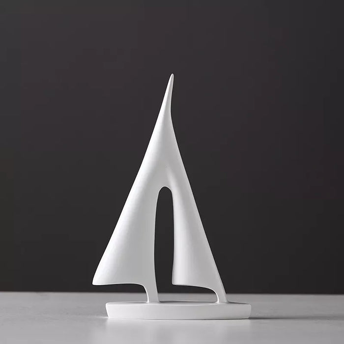 Mariner Sailboat Sculpture – Elegant Maritime Decoration for Your Interior