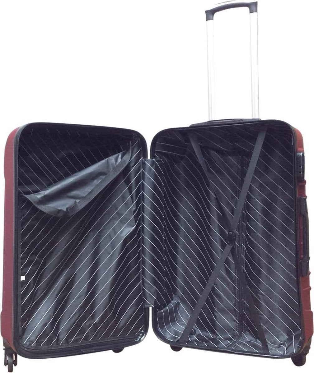 2-Piece Dark Blue Hard Shell Luggage Set – Monaco