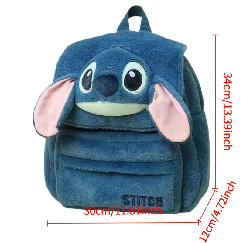 Disney Stitch Plush Backpack for Children – Cute and Durable for School and Daily Use