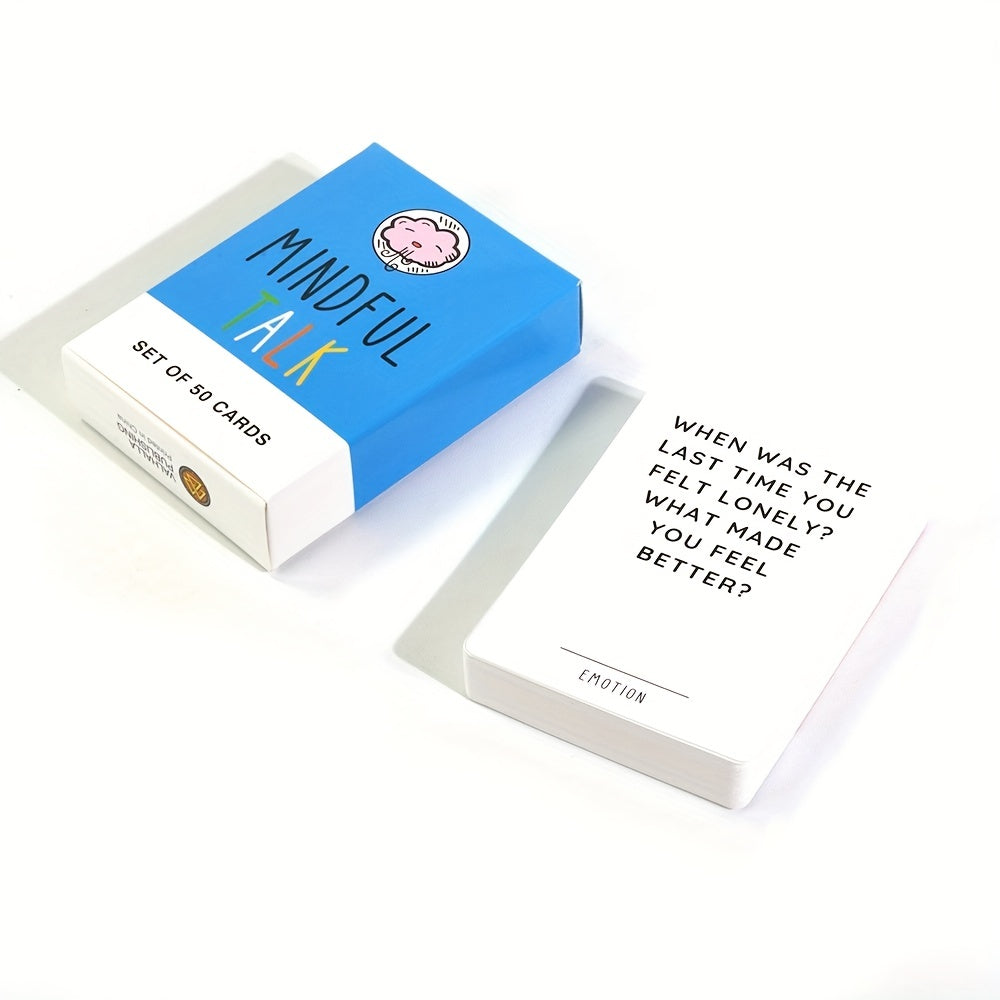 Mindful Conversation Cards - For Deep and Meaningful Conversations