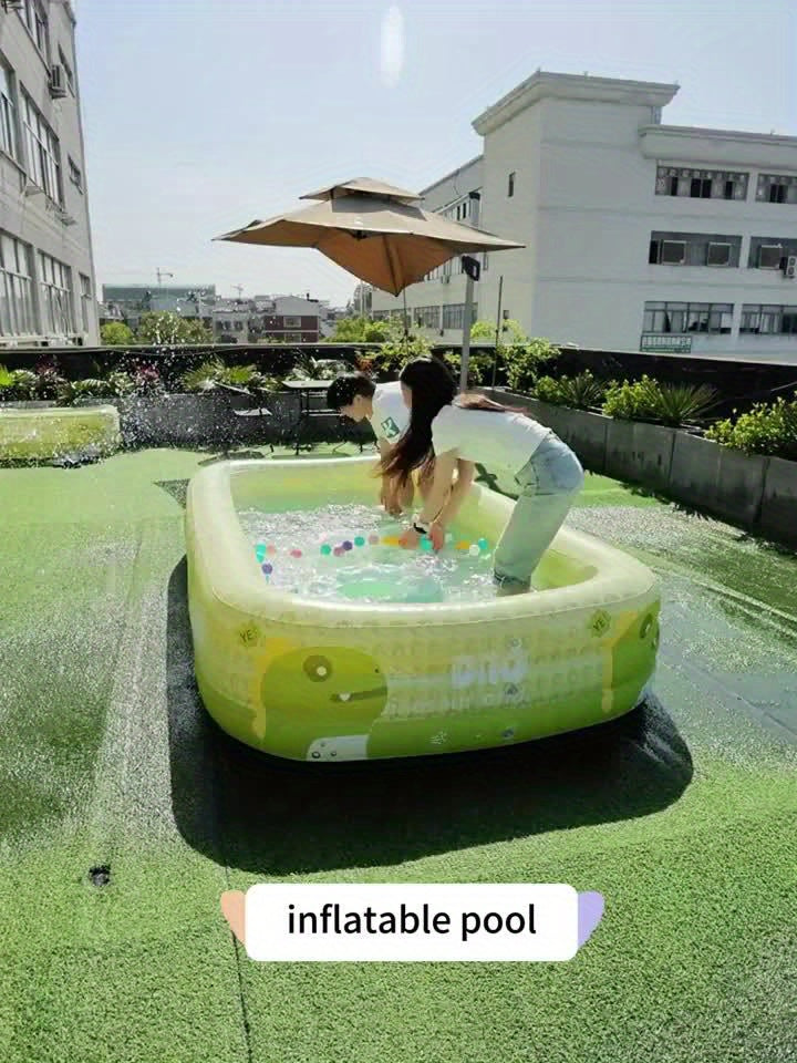 Dino Inflatable Pool – Safe, Playful and Comfortable