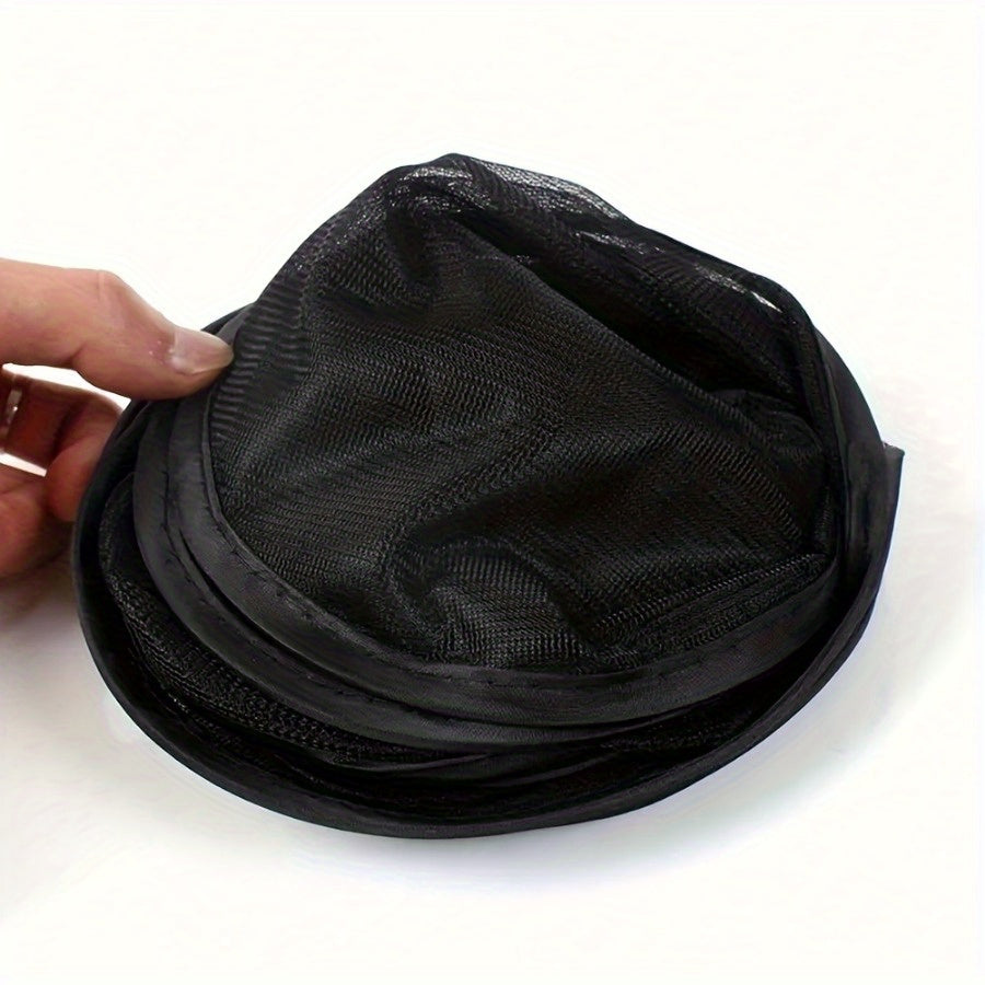 Set of Black Mesh Sun Shades for Car Rear Windows – Summer Protection