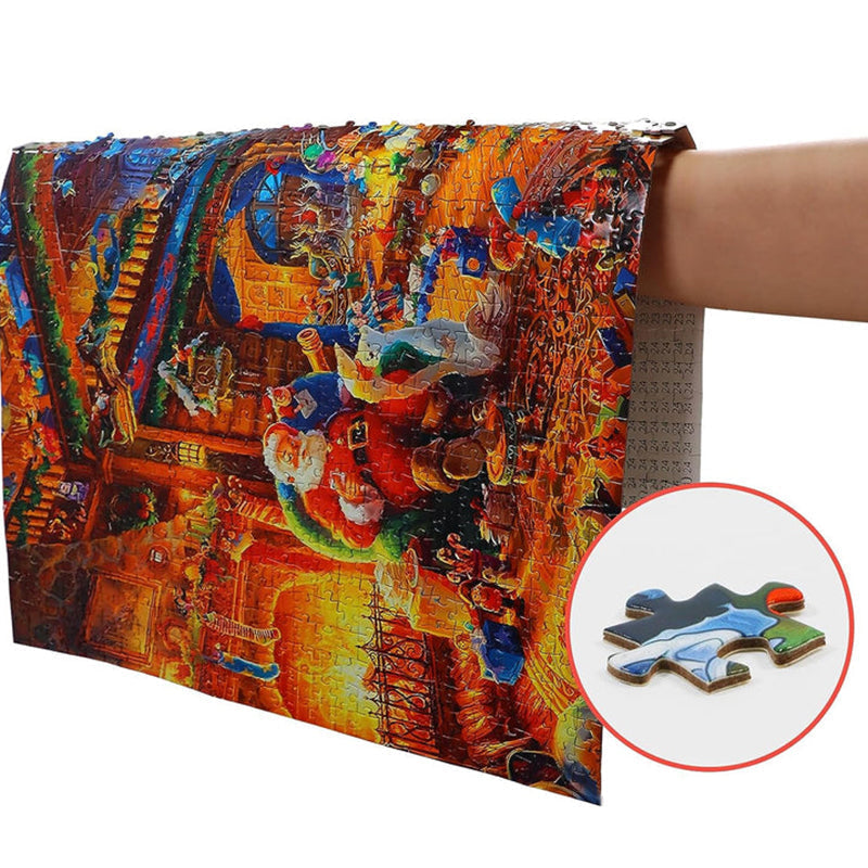 Christmas Puzzle Advent Calendar – 1008 Pieces, Daily Puzzle Fun