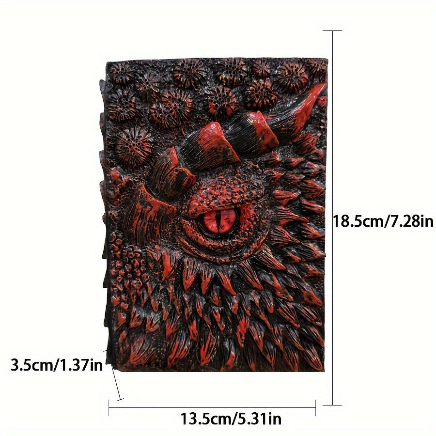 Fantasy Notebook with Dragon Eye – Robust and Artistic
