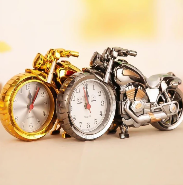 Retro Motorcycle Alarm Clock – MotoTime