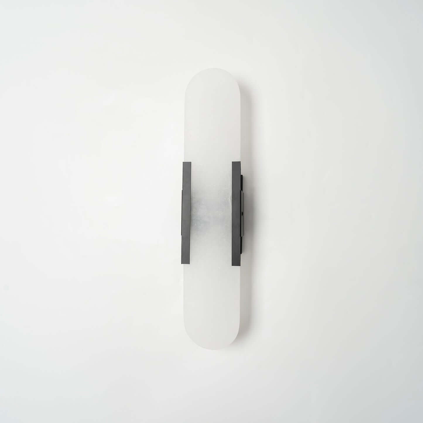 Modern Wall Lamp - Alabaster & Metal