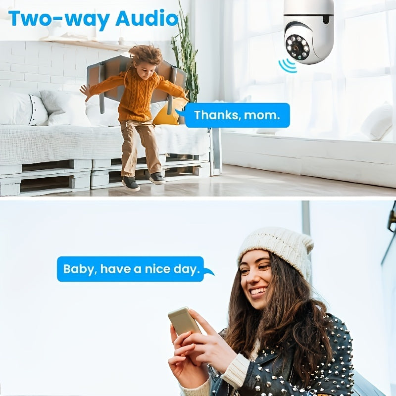 VisionGuard Smart Lamp Camera - For Safety and Comfort at Home