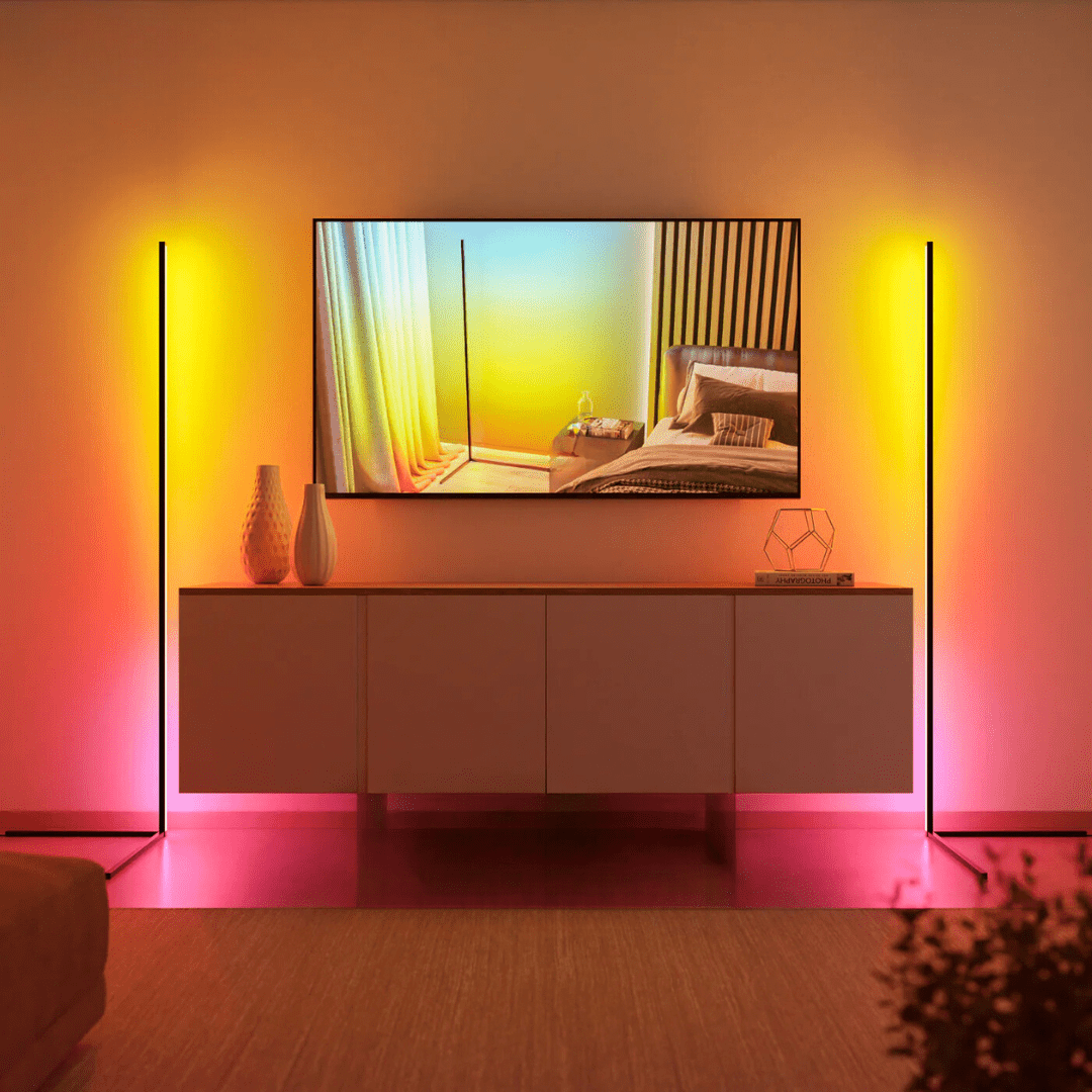 Dimmable LED Floor Lamp – Luxury Lighting with 1+ Million Colours