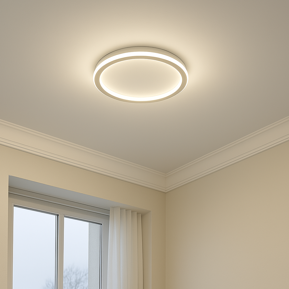 Scandinavian LED Ceiling Light – Modern, Dimmable & Stylish for Living Room, Dining Room & Hallway
